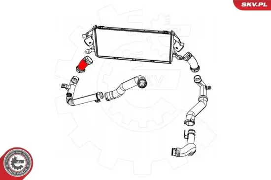 Ladeluftschlauch ESEN SKV 43SKV367 Bild Ladeluftschlauch ESEN SKV 43SKV367