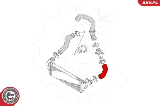 Ladeluftschlauch ESEN SKV 43SKV382 Bild Ladeluftschlauch ESEN SKV 43SKV382