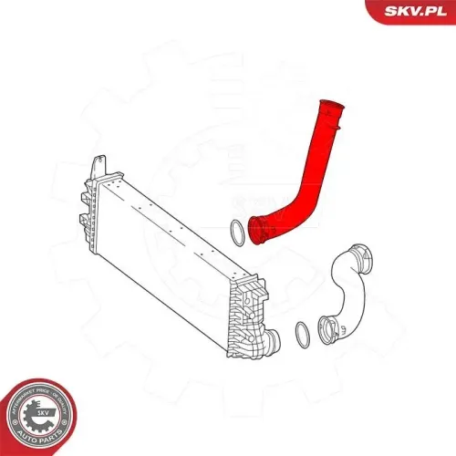 Ladeluftschlauch ESEN SKV 43SKV433 Bild Ladeluftschlauch ESEN SKV 43SKV433