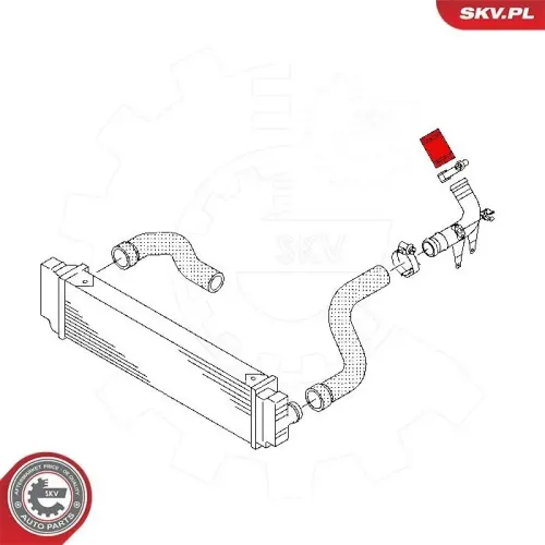 Ladeluftschlauch ESEN SKV 43SKV441 Bild Ladeluftschlauch ESEN SKV 43SKV441