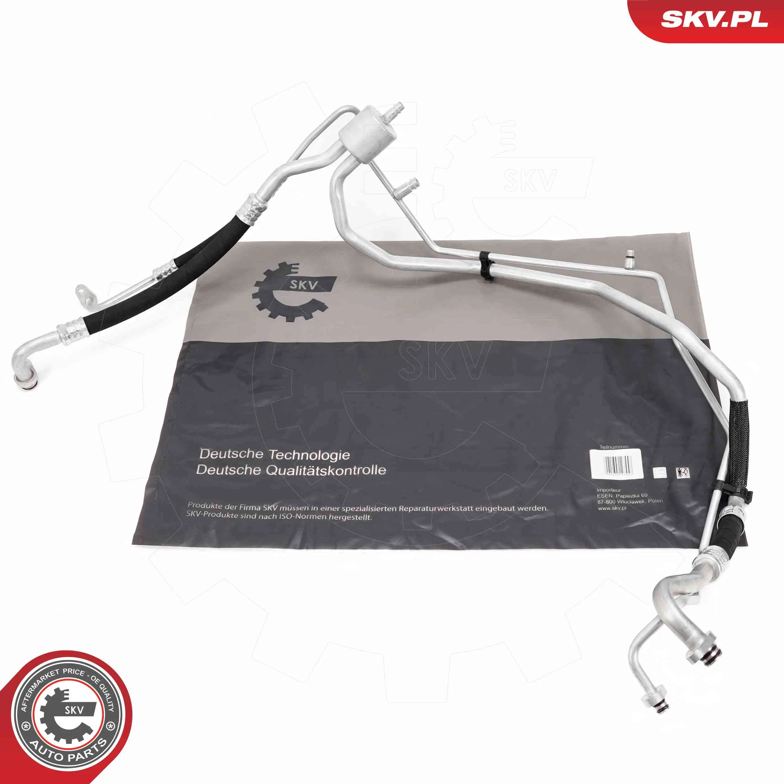 Hochdruck-/Niederdruckleitung, Klimaanlage ESEN SKV 43SKV591