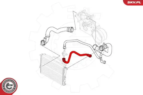 Kühlerschlauch ESEN SKV 43SKV630 Bild Kühlerschlauch ESEN SKV 43SKV630