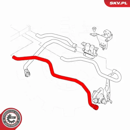 Kühlerschlauch ESEN SKV 43SKV637 Bild Kühlerschlauch ESEN SKV 43SKV637