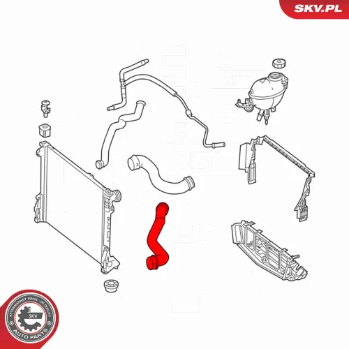 Kühlerschlauch ESEN SKV 43SKV750 Bild Kühlerschlauch ESEN SKV 43SKV750