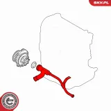 Reparatursatz, Saugrohrmodul ESEN SKV 49SKV506