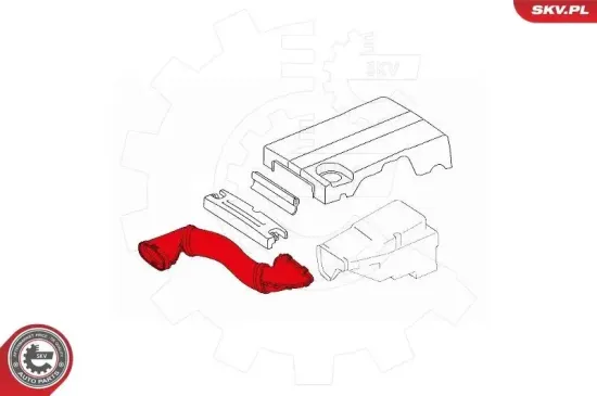 Ansaugschlauch, Luftfilter ESEN SKV 43SKV911 Bild Ansaugschlauch, Luftfilter ESEN SKV 43SKV911
