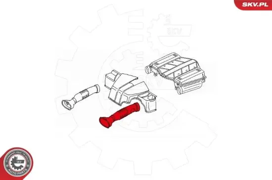 Ansaugschlauch, Luftfilter ESEN SKV 43SKV917 Bild Ansaugschlauch, Luftfilter ESEN SKV 43SKV917