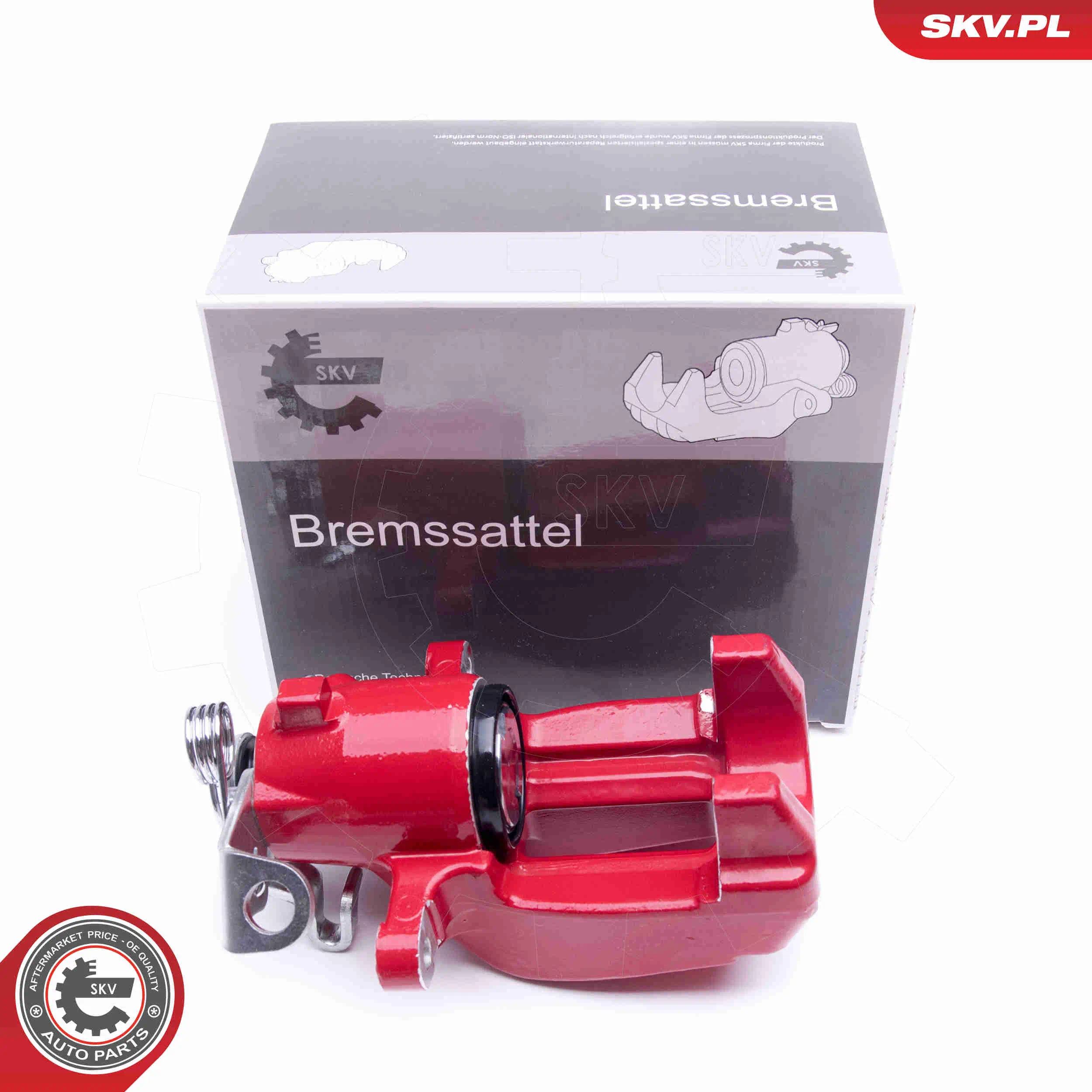 Bremssattel Hinterachse links ESEN SKV 44SKV653 RED