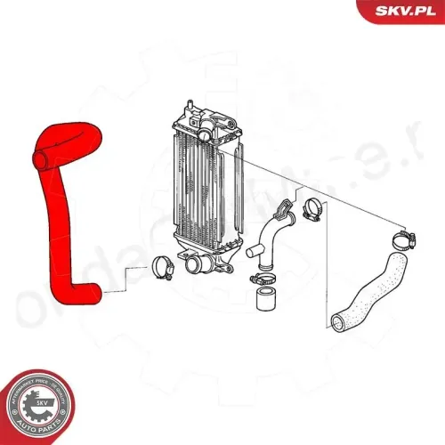 Ladeluftschlauch ESEN SKV 54SKV015 Bild Ladeluftschlauch ESEN SKV 54SKV015