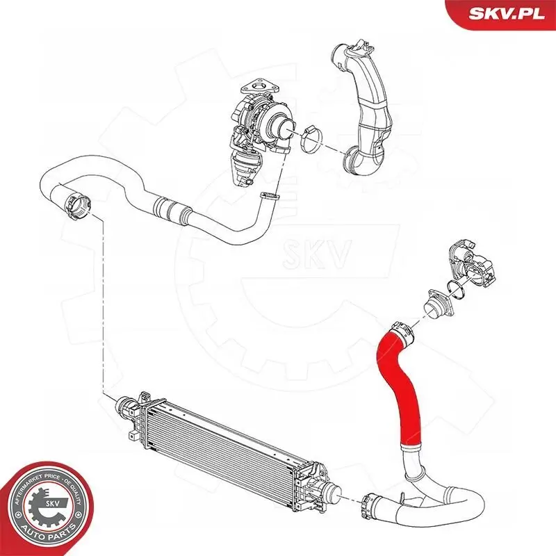 Türschloss vorne links ESEN SKV 60SKV001