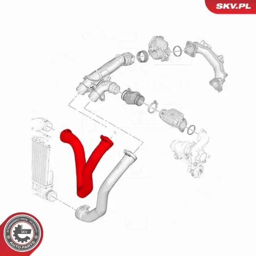 Ladeluftschlauch ESEN SKV 54SKV108 Bild Ladeluftschlauch ESEN SKV 54SKV108