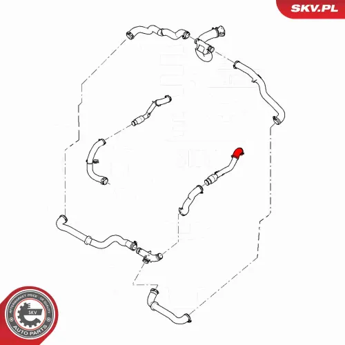 Ladeluftschlauch ESEN SKV 54SKV136 Bild Ladeluftschlauch ESEN SKV 54SKV136