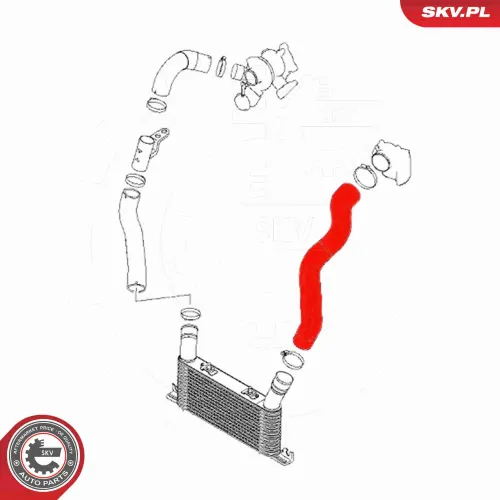 Ladeluftschlauch ESEN SKV 54SKV141 Bild Ladeluftschlauch ESEN SKV 54SKV141