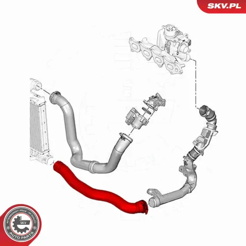 Ladeluftschlauch ESEN SKV 54SKV143 Bild Ladeluftschlauch ESEN SKV 54SKV143