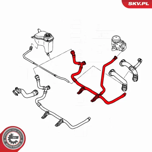Kühlerschlauch ESEN SKV 54SKV170 Bild Kühlerschlauch ESEN SKV 54SKV170