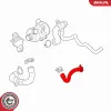 Kühlerschlauch ESEN SKV 54SKV177 Bild Kühlerschlauch ESEN SKV 54SKV177
