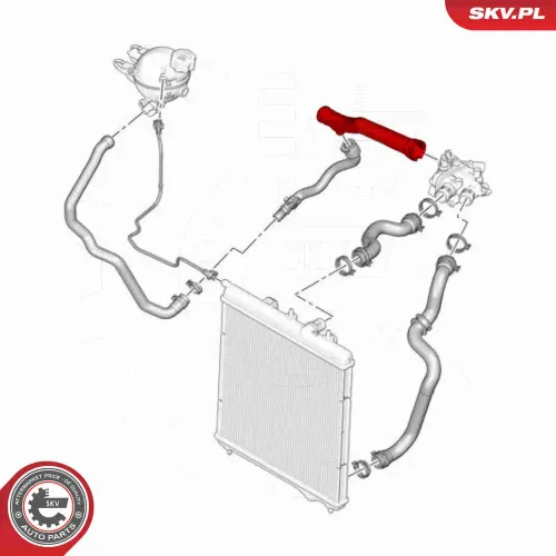 Kühlmittelrohrleitung ESEN SKV 54SKV188 Bild Kühlmittelrohrleitung ESEN SKV 54SKV188