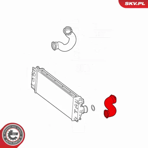 Ladeluftschlauch ESEN SKV 54SKV193 Bild Ladeluftschlauch ESEN SKV 54SKV193