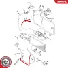 Hochdruck-/Niederdruckleitung, Klimaanlage ESEN SKV 54SKV732 Bild Hochdruck-/Niederdruckleitung, Klimaanlage ESEN SKV 54SKV732