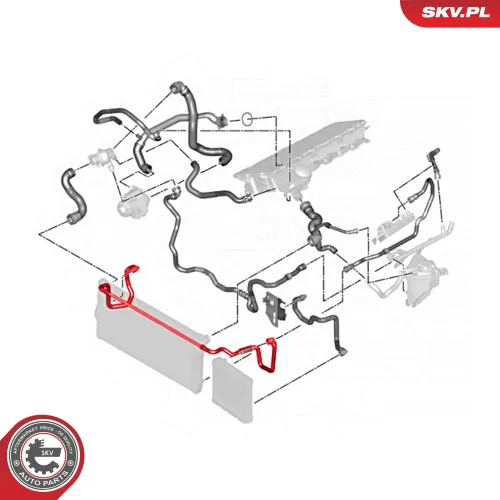 Kühlerschlauch ESEN SKV 54SKV769 Bild Kühlerschlauch ESEN SKV 54SKV769