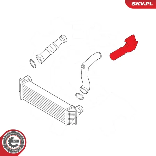 Kühlerschlauch ESEN SKV 54SKV815 Bild Kühlerschlauch ESEN SKV 54SKV815