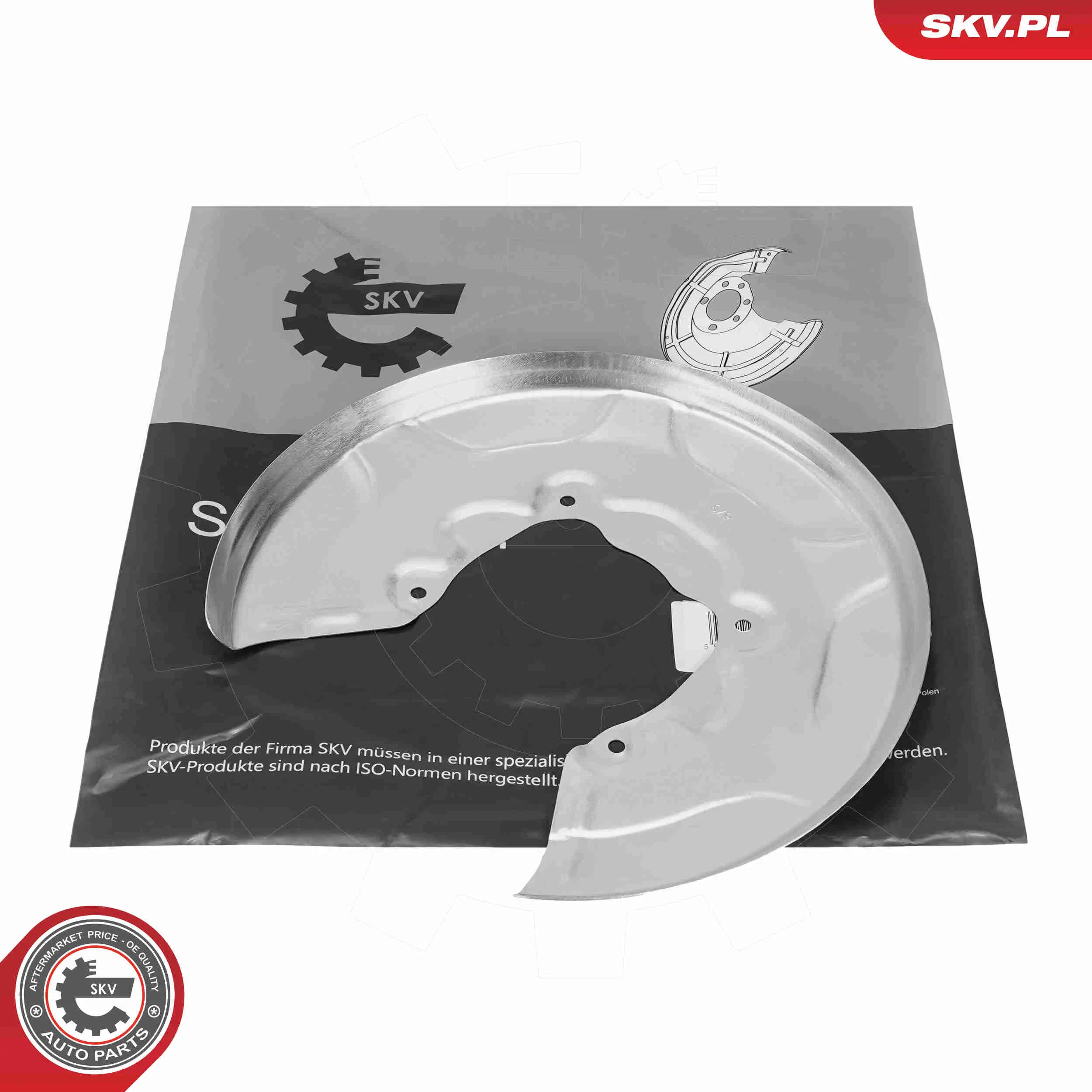 Spritzblech, Bremsscheibe Hinterachse ESEN SKV 57SKV541