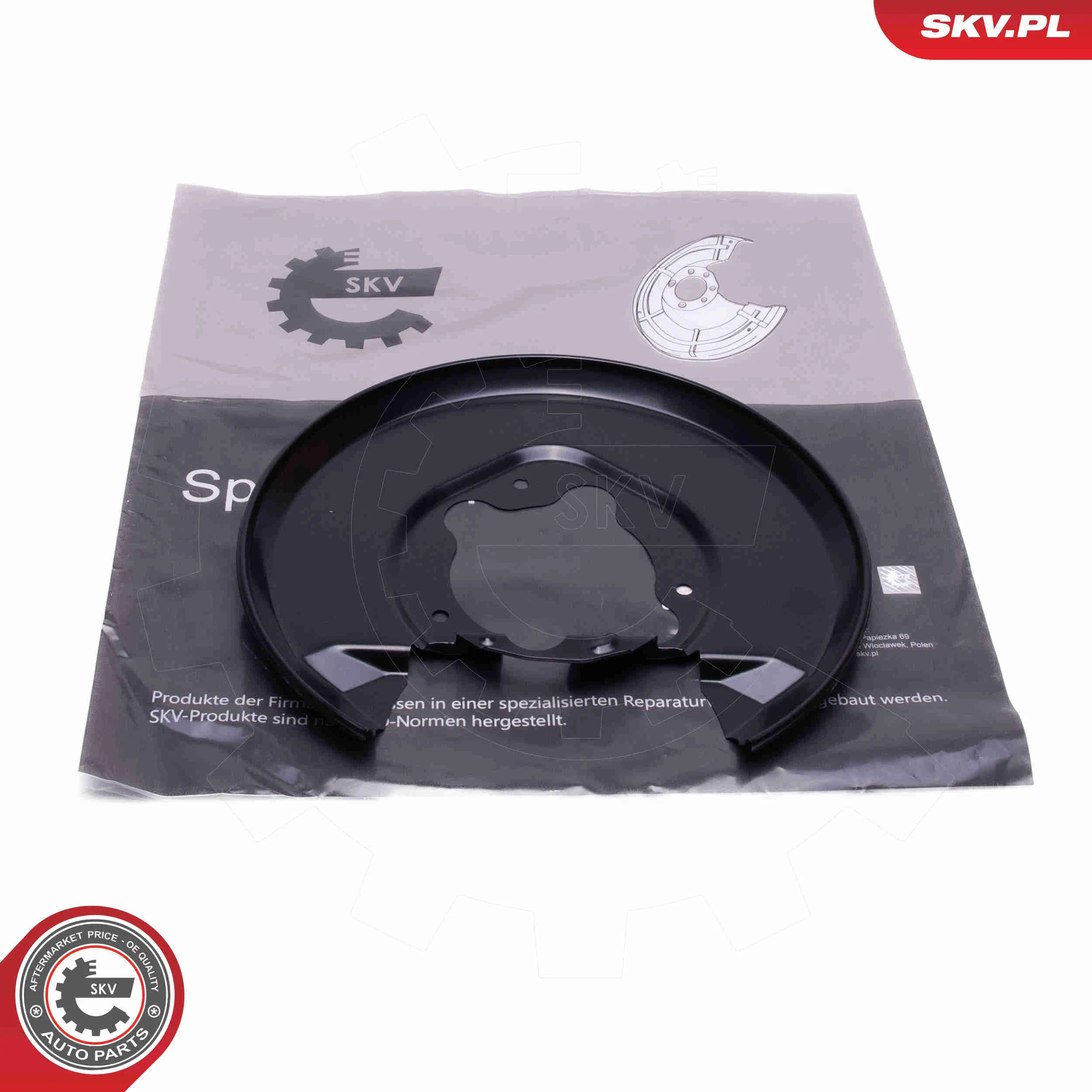 Spritzblech, Bremsscheibe rechts ESEN SKV 57SKV765