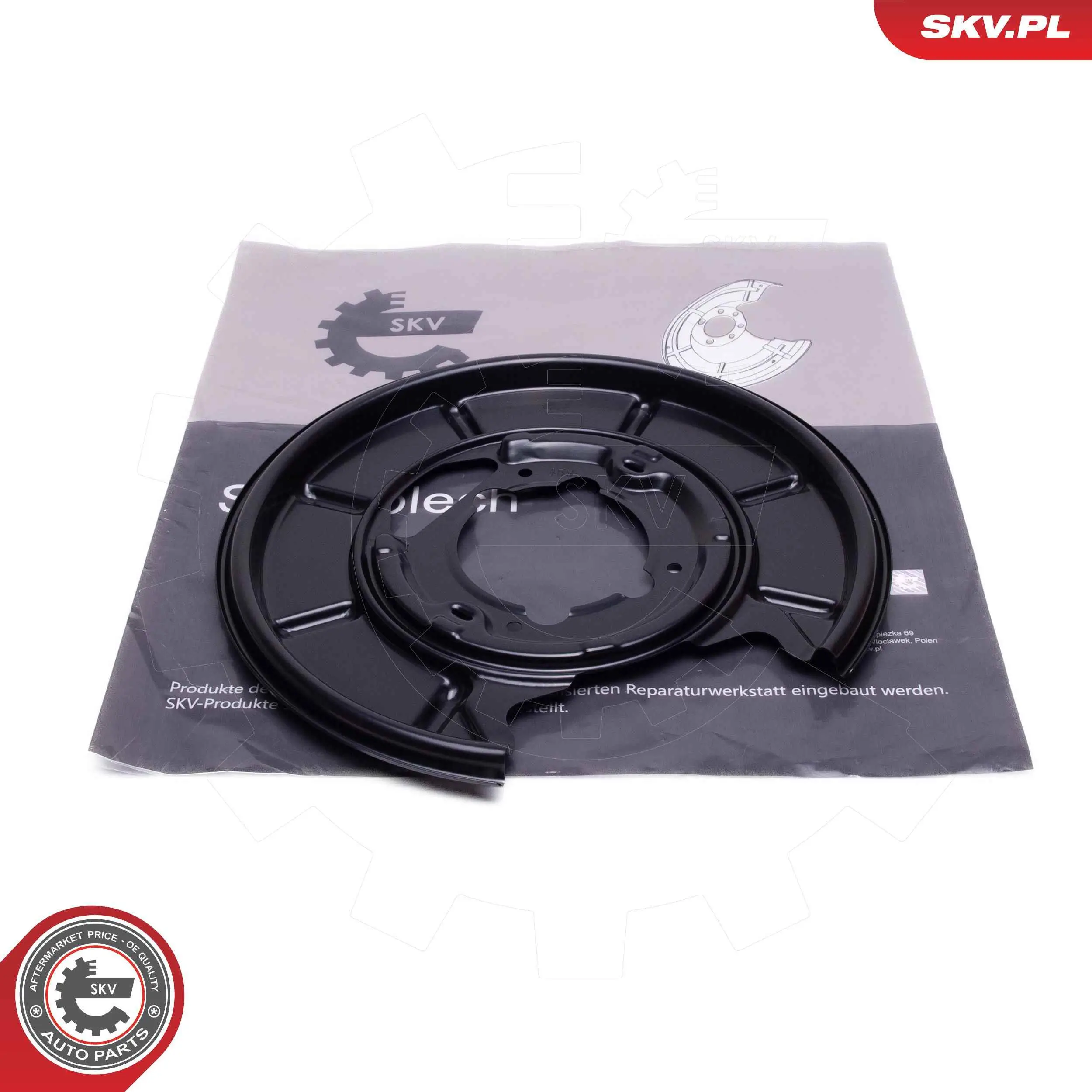 Spritzblech, Bremsscheibe links ESEN SKV 57SKV772
