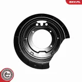 Spritzblech, Bremsscheibe hinten rechts ESEN SKV 57SKV781