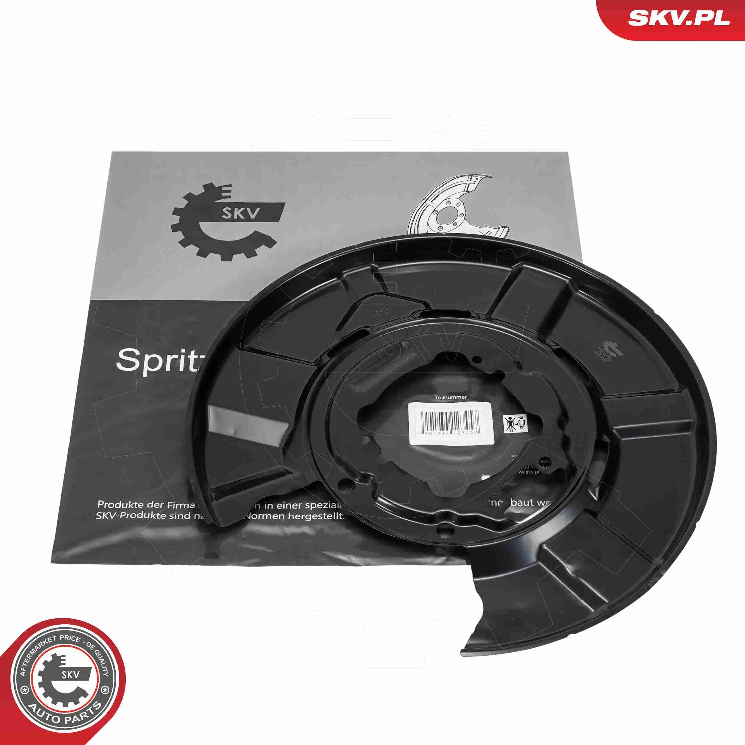 Spritzblech, Bremsscheibe Hinterachse links ESEN SKV 57SKV790