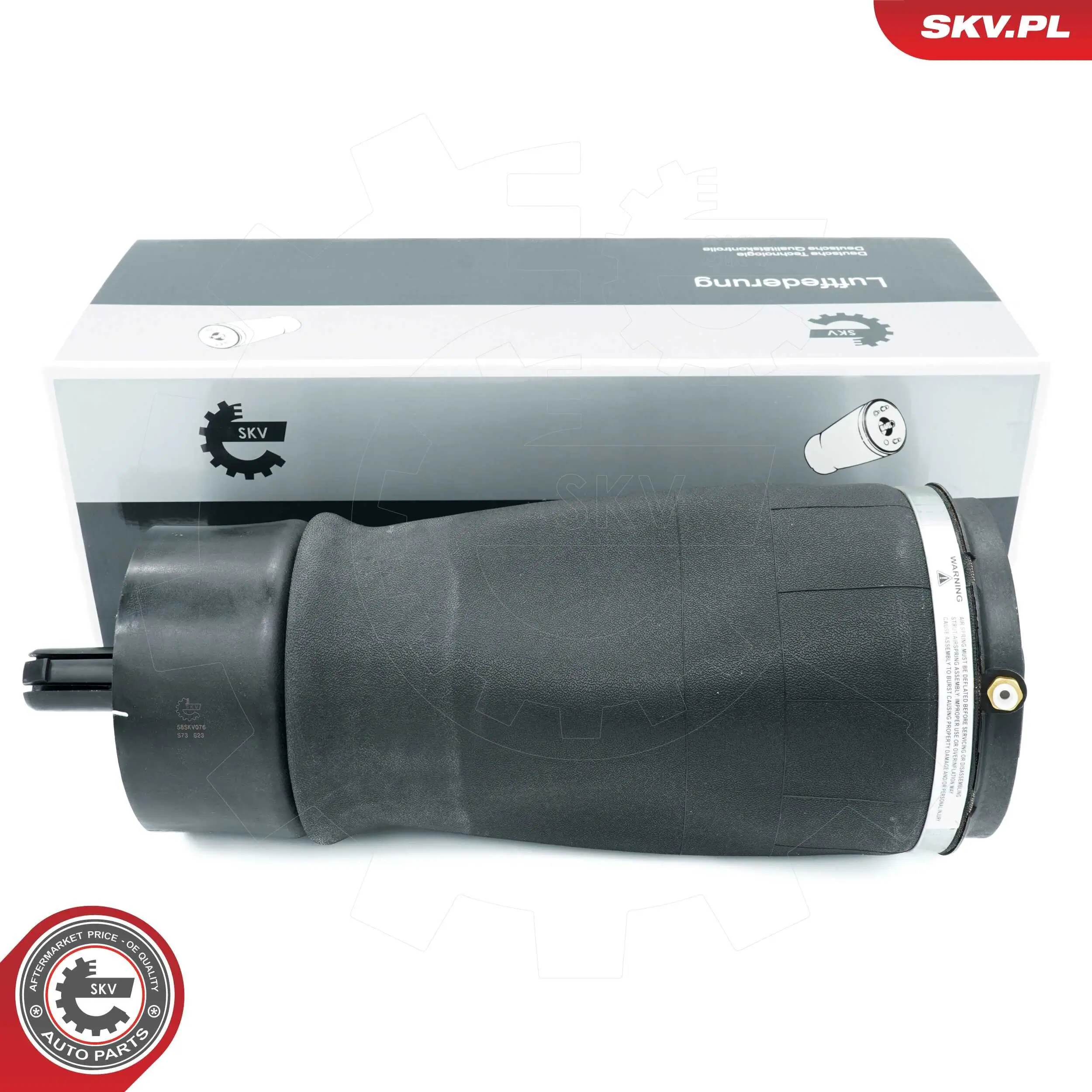 Luftfeder, Fahrwerk hinten ESEN SKV 58SKV076