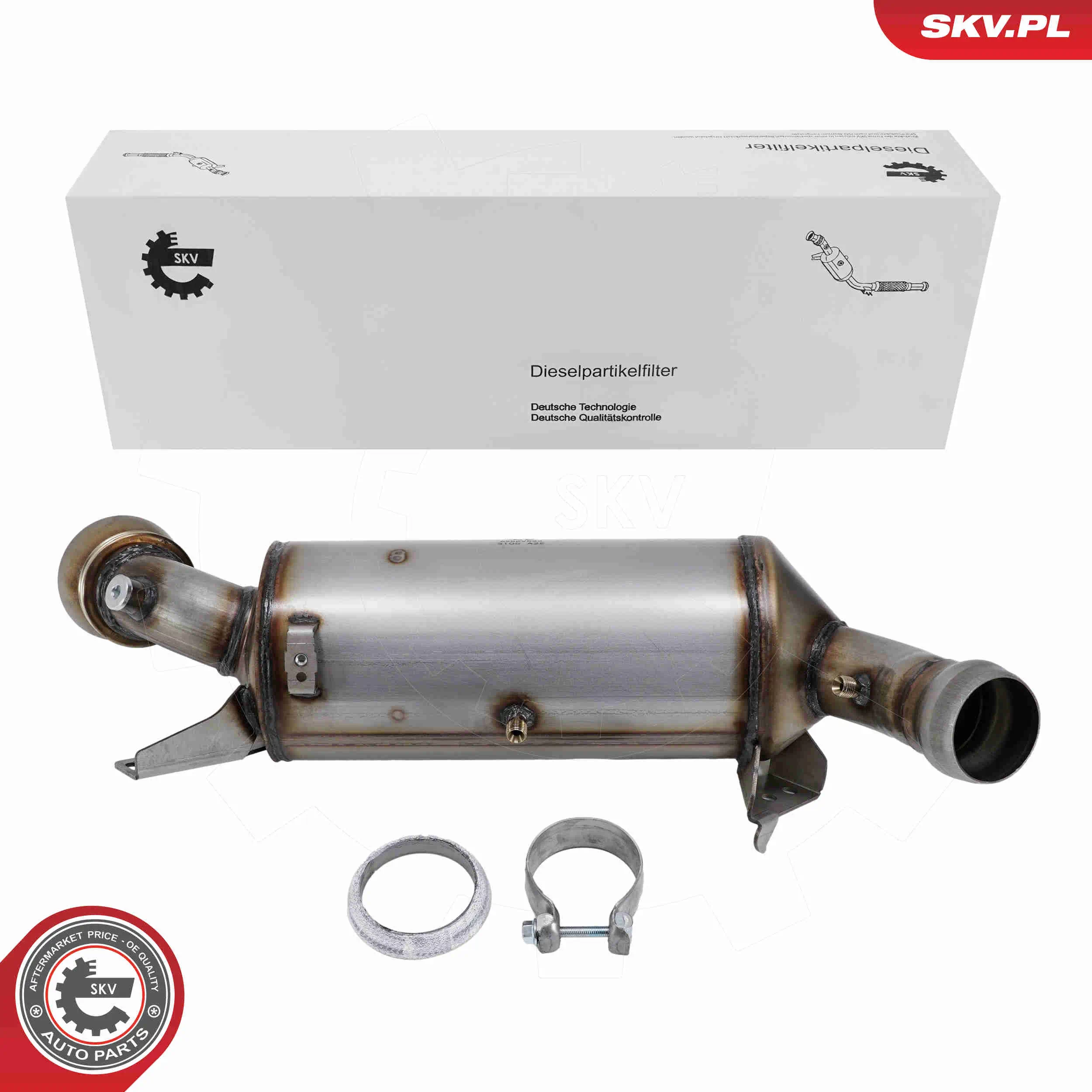 Ruß-/Partikelfilter, Abgasanlage vorne ESEN SKV 62SKV523