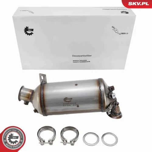 Ruß-/Partikelfilter, Abgasanlage vorne ESEN SKV 62SKV524 Bild Ruß-/Partikelfilter, Abgasanlage vorne ESEN SKV 62SKV524