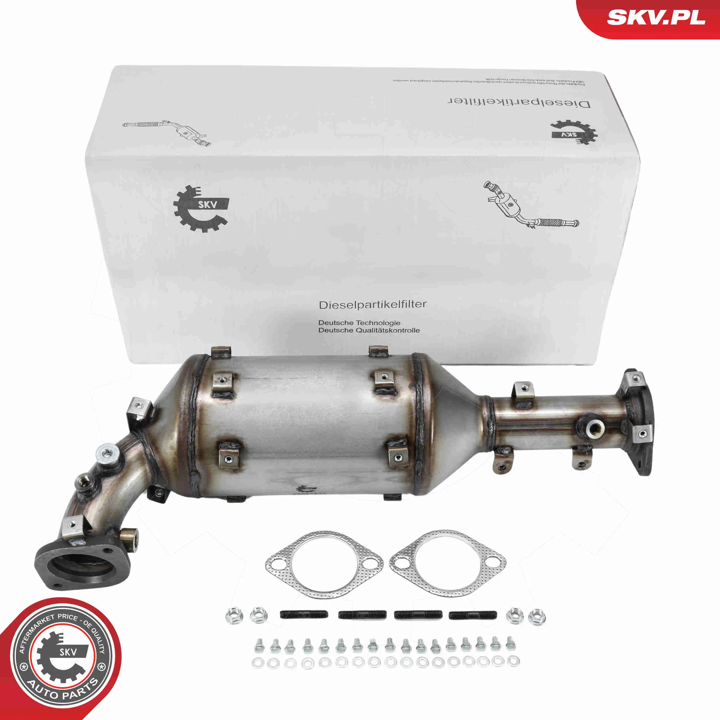 Ruß-/Partikelfilter, Abgasanlage vorne ESEN SKV 62SKV539