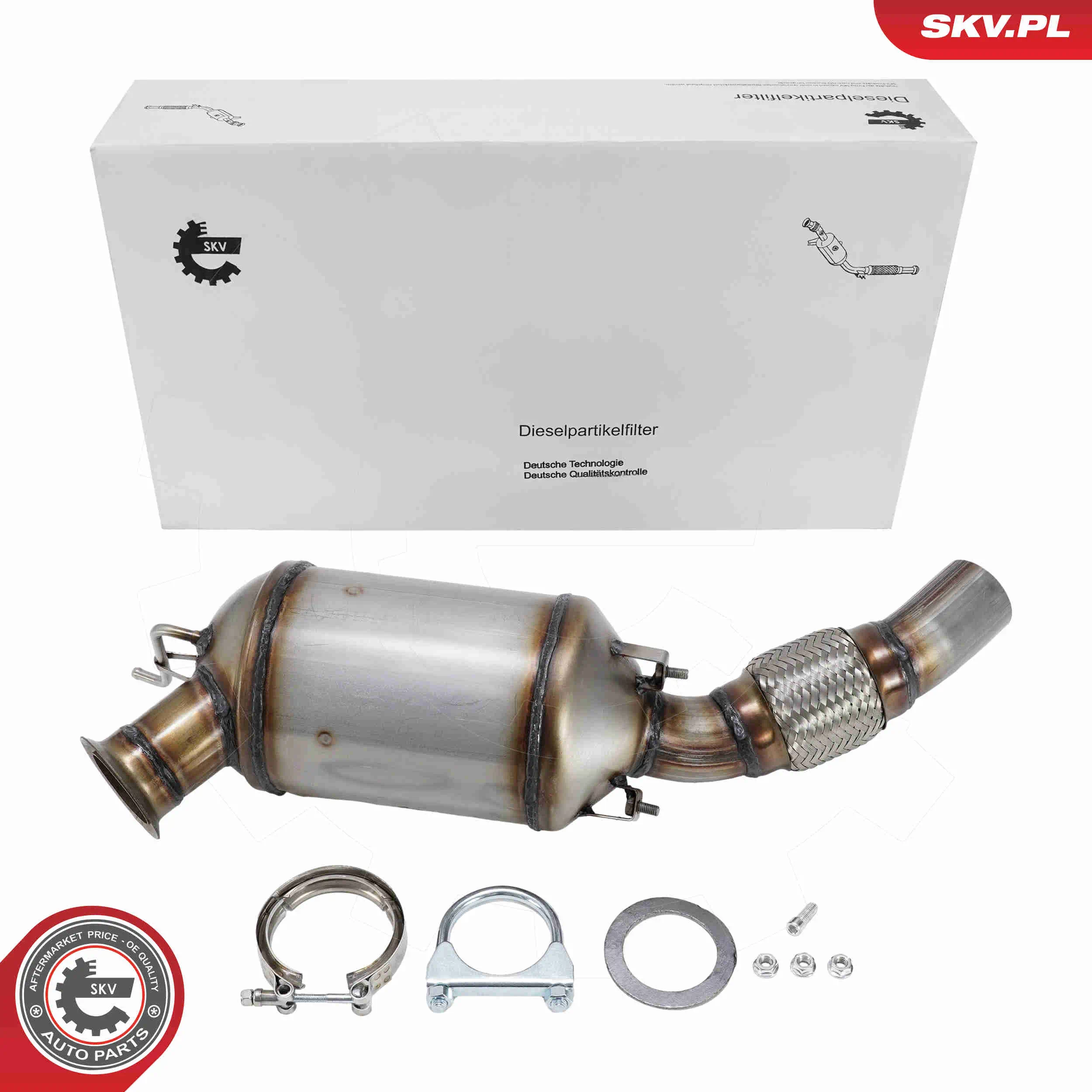 Ruß-/Partikelfilter, Abgasanlage vorne ESEN SKV 62SKV546