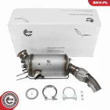 Ruß-/Partikelfilter, Abgasanlage vorne ESEN SKV 62SKV557