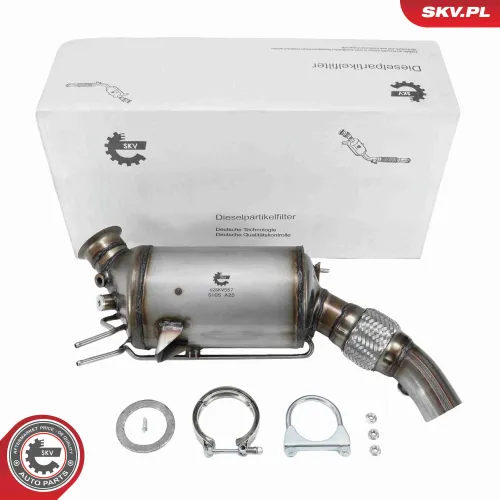 Ruß-/Partikelfilter, Abgasanlage vorne ESEN SKV 62SKV557 Bild Ruß-/Partikelfilter, Abgasanlage vorne ESEN SKV 62SKV557