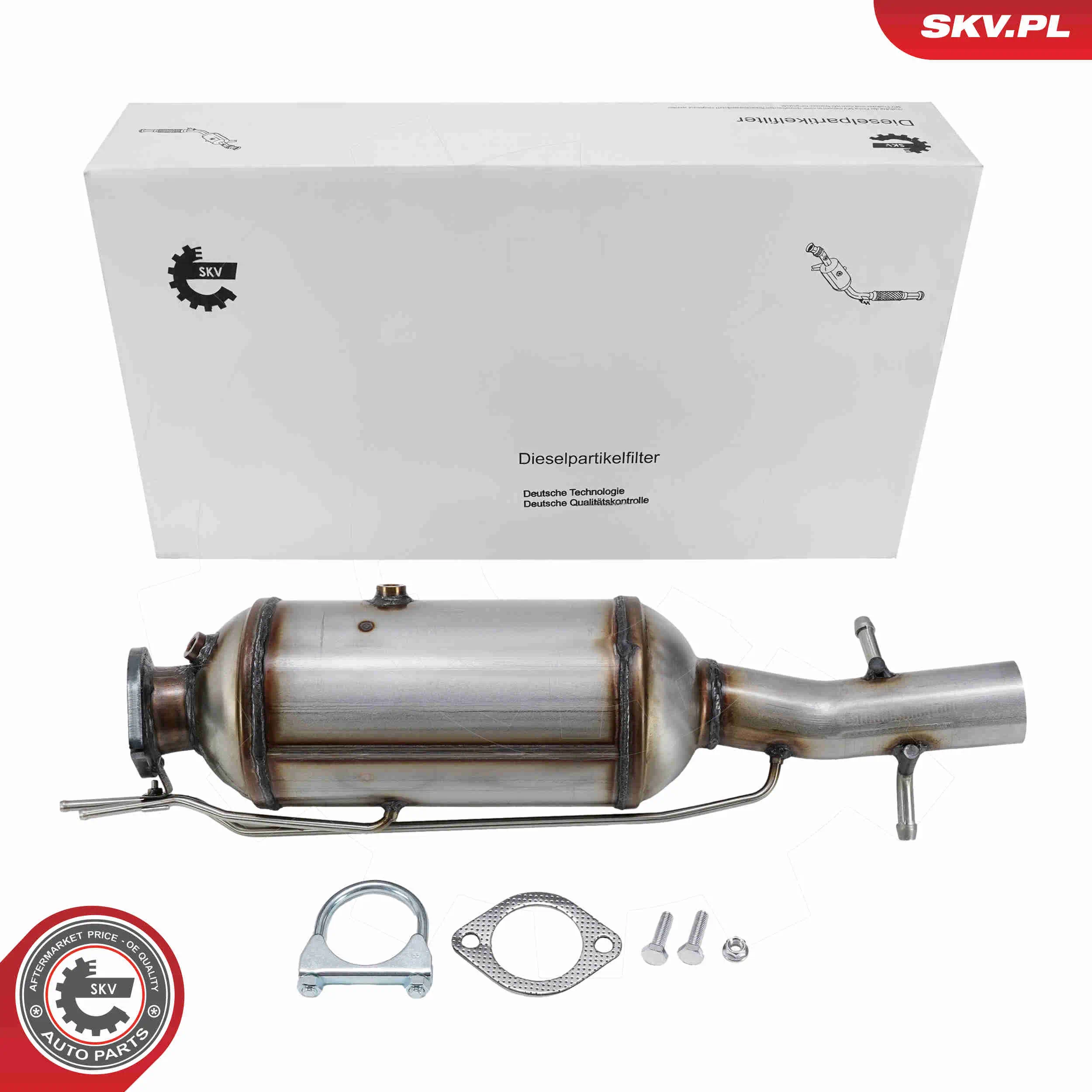 Ruß-/Partikelfilter, Abgasanlage vorne ESEN SKV 62SKV566