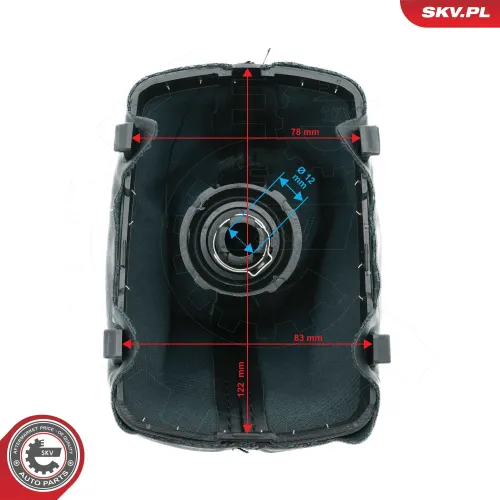 Schalthebelknauf ESEN SKV 63SKV408 Bild Schalthebelknauf ESEN SKV 63SKV408