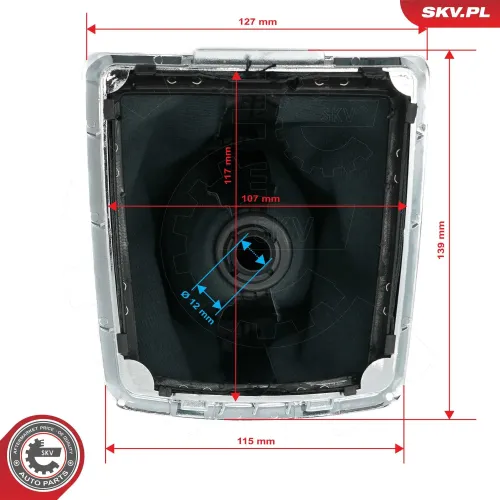 Schalthebelknauf ESEN SKV 63SKV430 Bild Schalthebelknauf ESEN SKV 63SKV430