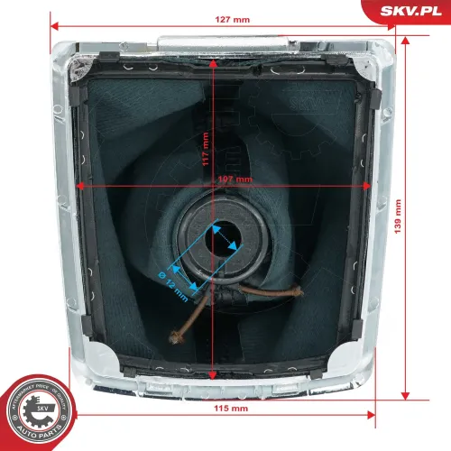Schalthebelknauf ESEN SKV 63SKV432 Bild Schalthebelknauf ESEN SKV 63SKV432