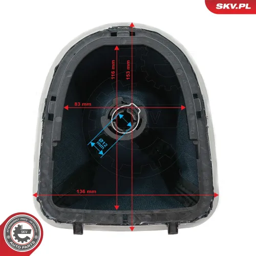 Schalthebelknauf ESEN SKV 63SKV469 Bild Schalthebelknauf ESEN SKV 63SKV469