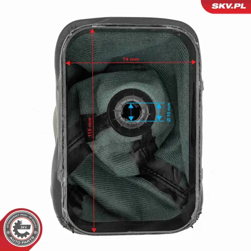 Schalthebelknauf ESEN SKV 63SKV520 Bild Schalthebelknauf ESEN SKV 63SKV520