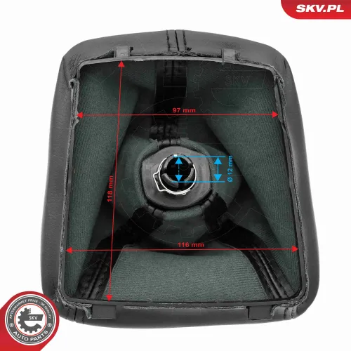 Schalthebelknauf ESEN SKV 63SKV524 Bild Schalthebelknauf ESEN SKV 63SKV524