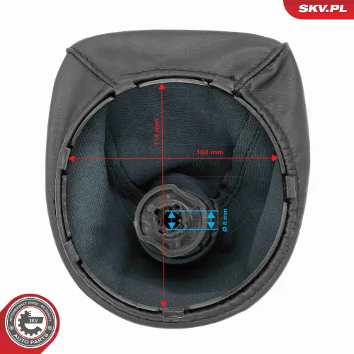 Schalthebelknauf ESEN SKV 63SKV525 Bild Schalthebelknauf ESEN SKV 63SKV525