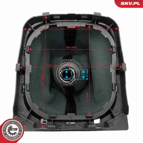 Widerstand, Innenraumgebläse 12 V ESEN SKV 95SKV002 Bild Widerstand, Innenraumgebläse 12 V ESEN SKV 95SKV002