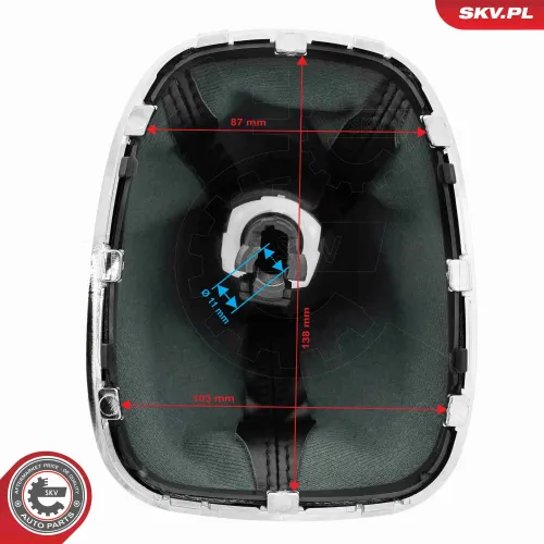 Schalthebelknauf ESEN SKV 63SKV530 Bild Schalthebelknauf ESEN SKV 63SKV530