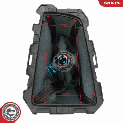 Widerstand, Innenraumgebläse 12 V ESEN SKV 95SKV016 Bild Widerstand, Innenraumgebläse 12 V ESEN SKV 95SKV016