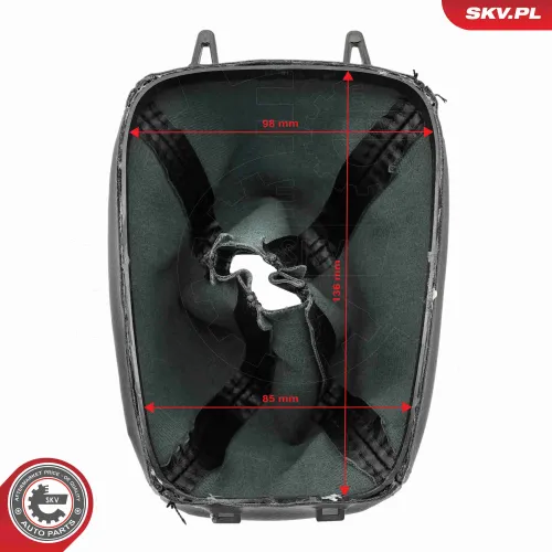 Schalthebelknauf ESEN SKV 63SKV534 Bild Schalthebelknauf ESEN SKV 63SKV534