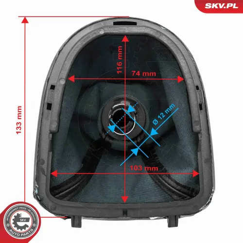 Schalthebelknauf ESEN SKV 63SKV538 Bild Schalthebelknauf ESEN SKV 63SKV538